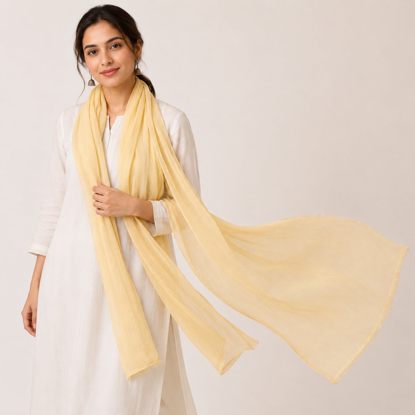 Women's Soft Knit Winter Stole-3