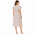 Bloom Breeze Floral Midi Dress-4
