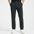 Men's Navy Blue Premium Tailored Smart Casual Trousers-3