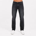 Men's Classic Dark Indigo Slim Fit Jeans-4