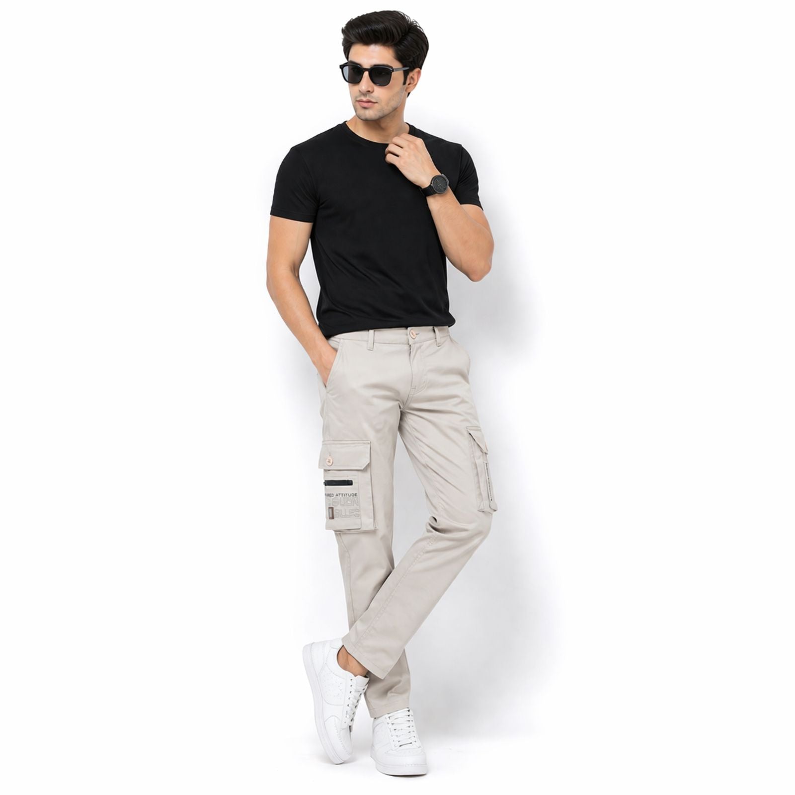Urban Utility Slim-Fit Cargo Pants-2
