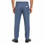 Men's Azure Edge Slim Fit Formal Trousers-2