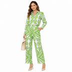 Emerald Breeze Printed Co-Ord Set-2