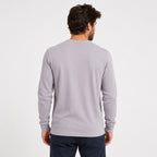 Men's Peach Typography Printed Full Sleeve T-Shirt-2