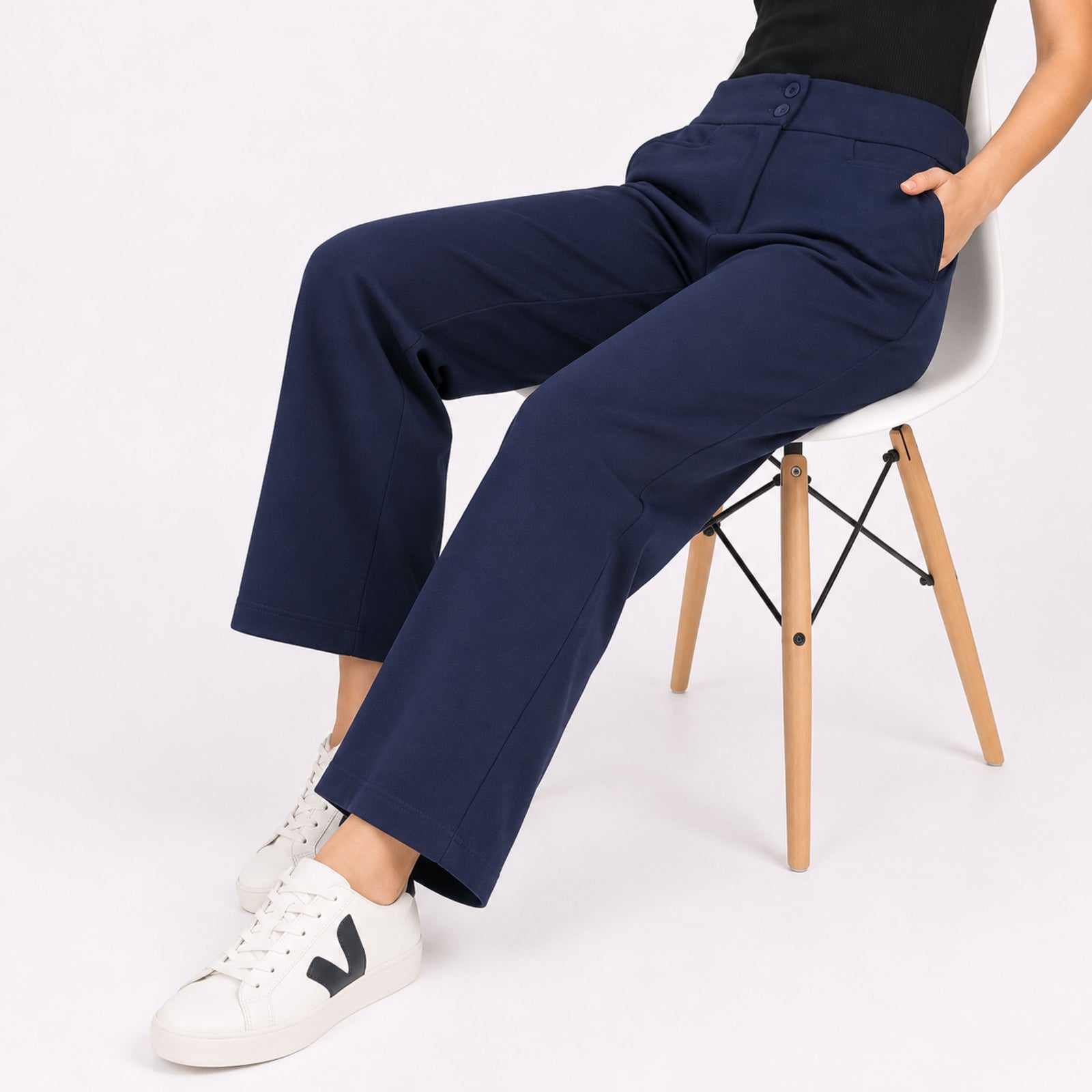 Women's Midnight Motion Wide-Leg Trousers-2
