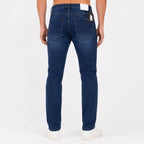 Men's Essential Blue Slim Fit Denim Jeans-2