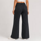 Women's Urban Olive Flare Fit Denim Jeans-4