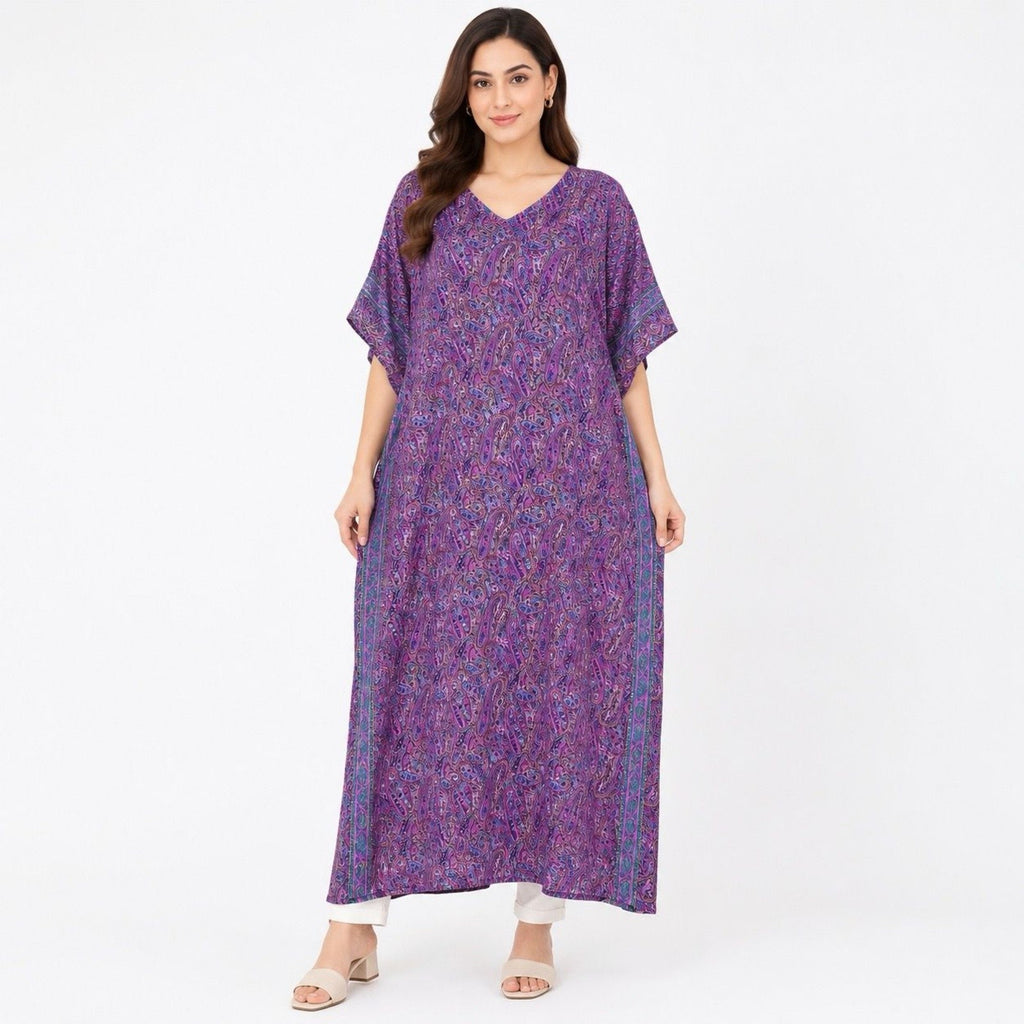 Women's Bohemian Chic Pink Floral Flare-Sleeve Crop Top and Maxi Skirt Set-1