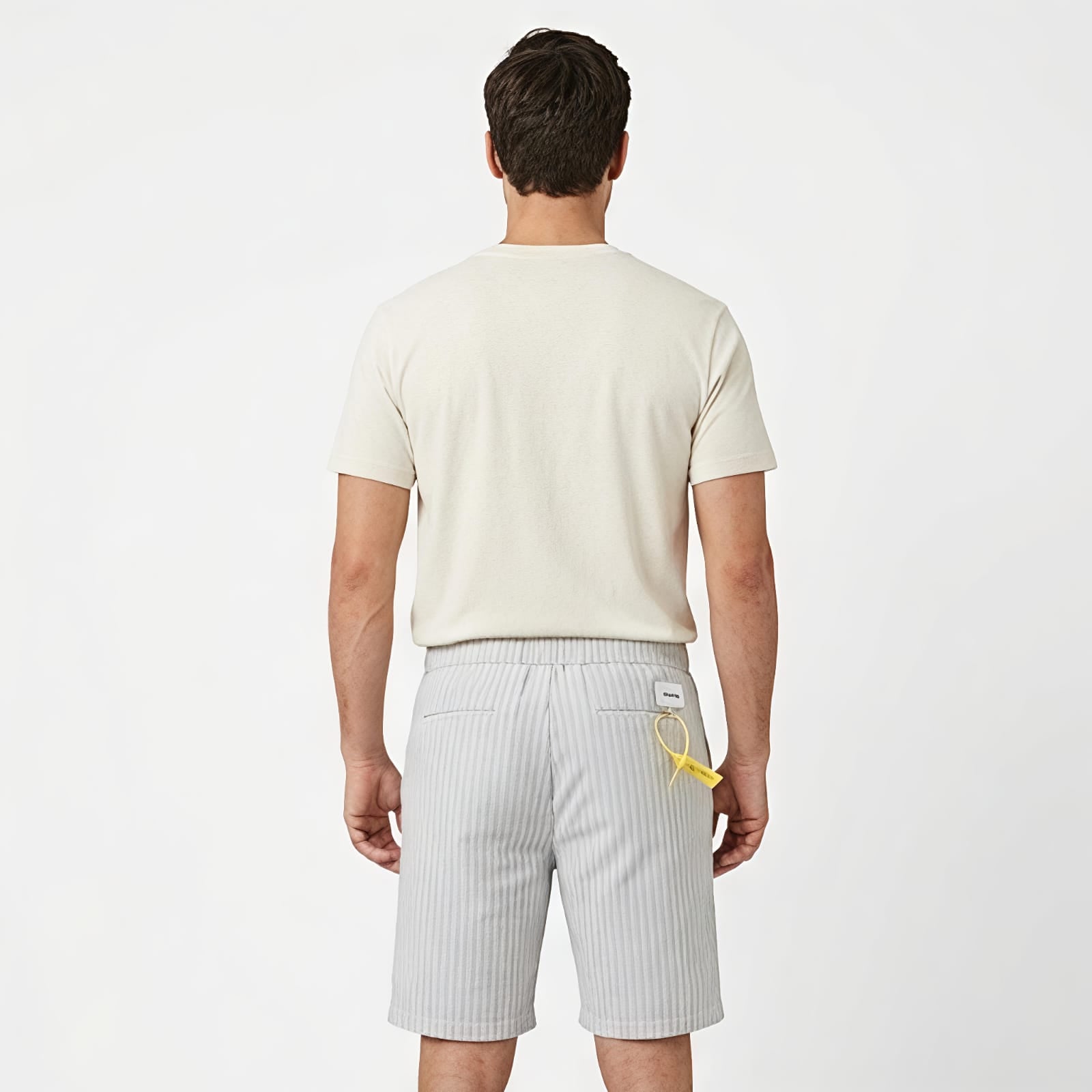 Men's Comfort Fit Drawstring Lounge Shorts-3