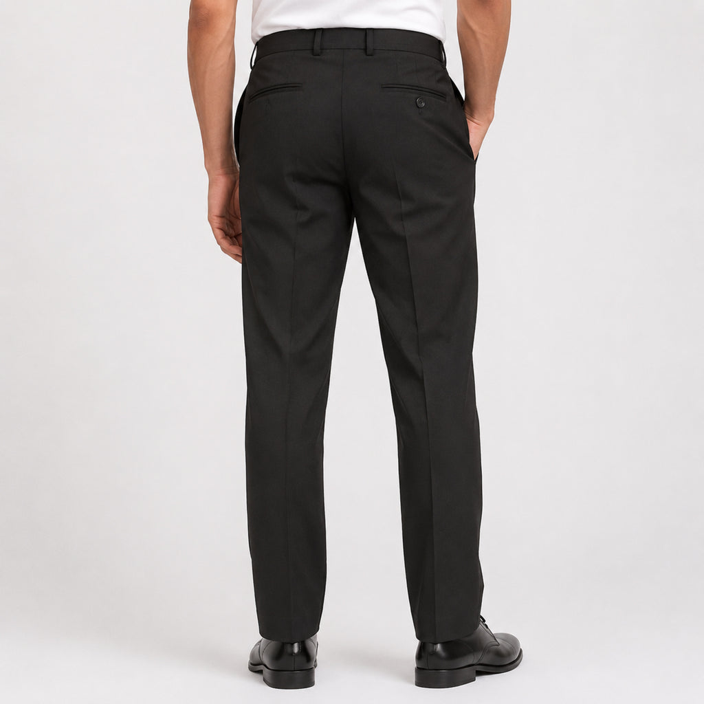Men's Walnut Brown Executive Slim Fit Formal Trousers-2