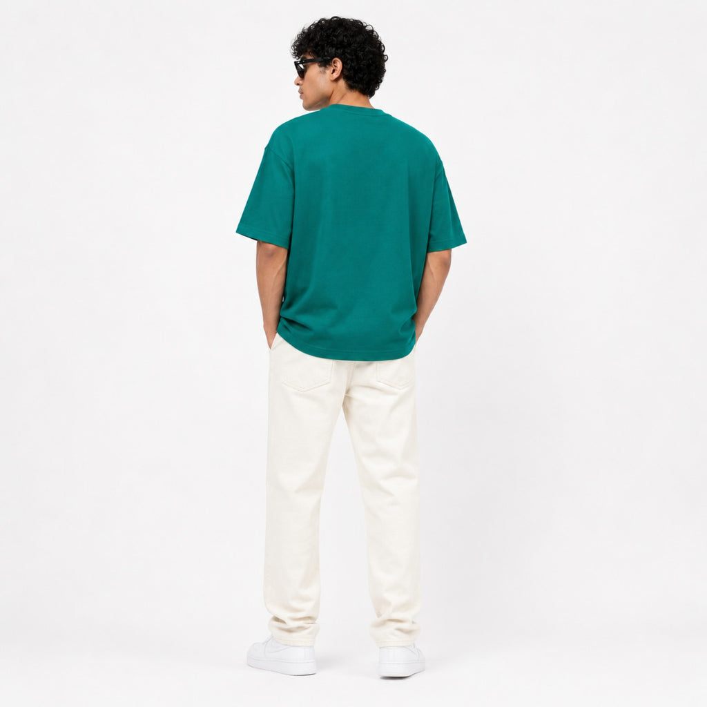 Men's Graphic Print Cotton Oversized T-Shirt-2