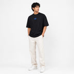 Men's Space Adventure Graphic Oversized T-Shirt-4