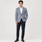 Men's Blue Formal Blazer-1