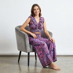 Women's Mystic Paisley Co-Ord Lounge Set-3
