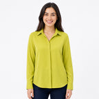 Lime Elegance Classic Collared Shirt-1