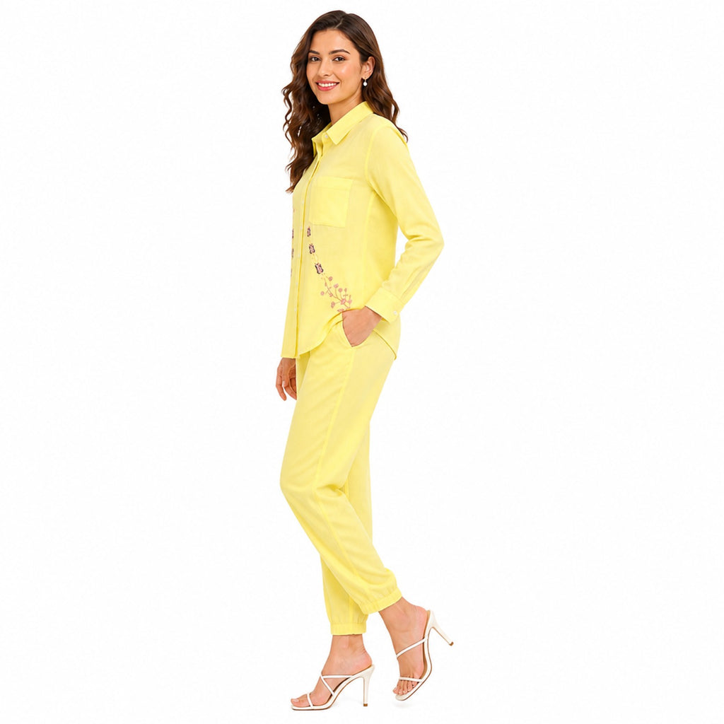 Sunshine Charm Embellished Co-ord Set-4