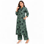 Bloom Printed Kurta Pant Co-ord Set-1