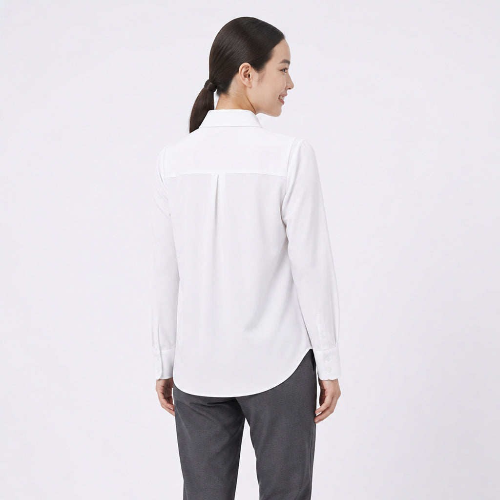 Ivory Structured Overlay Shirt-4