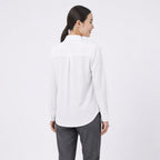 Ivory Structured Overlay Shirt-4