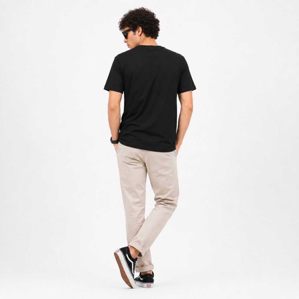 Men's Black Brooklyn 1920 Graphic Printed T-Shirt-3
