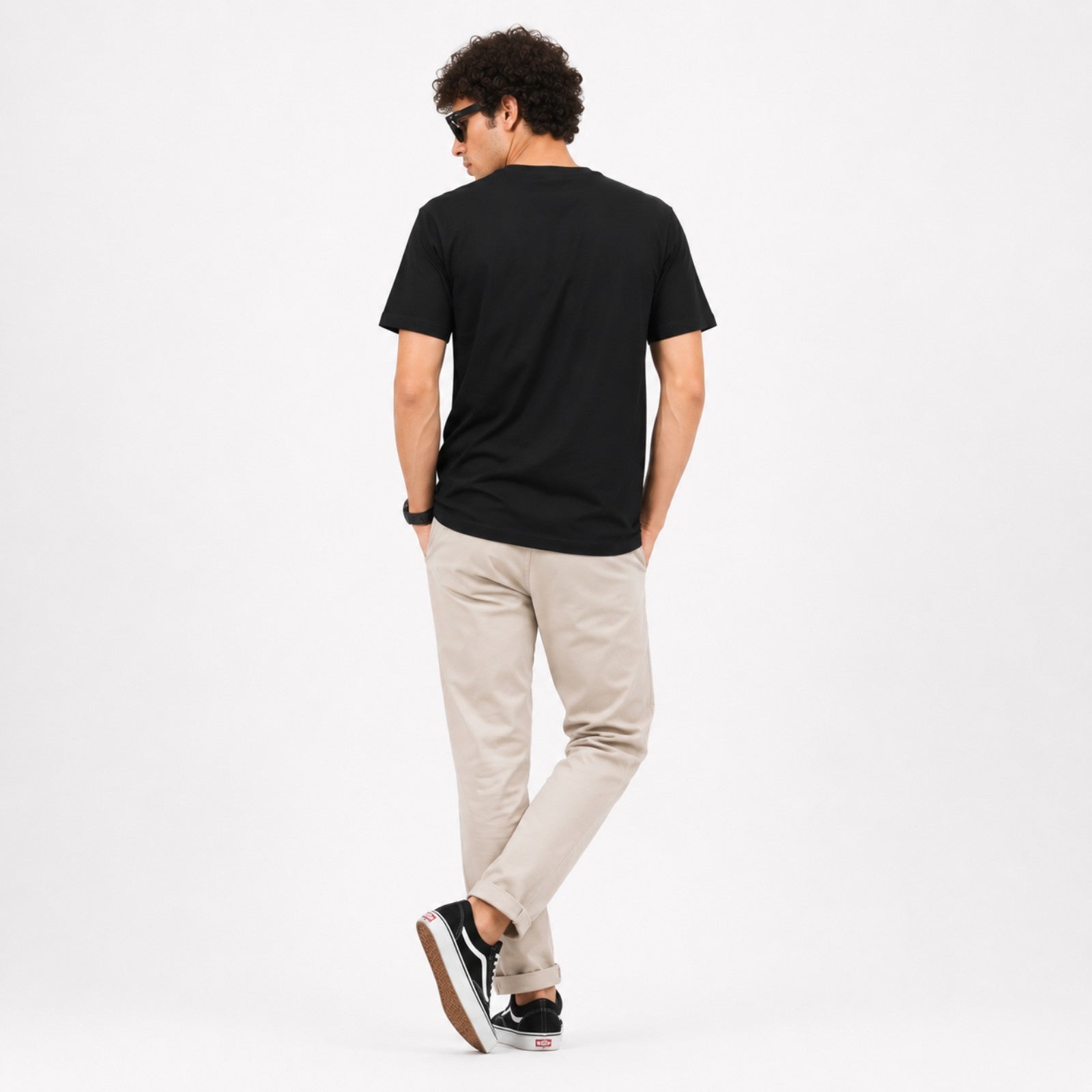 Men's Black Brooklyn 1920 Graphic Printed T-Shirt-3