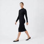 Midnight Glam Sequin Bodycon Midi Dress-4