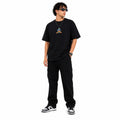 Men's Oversized Graphic Back Print Cotton T-Shirt-4