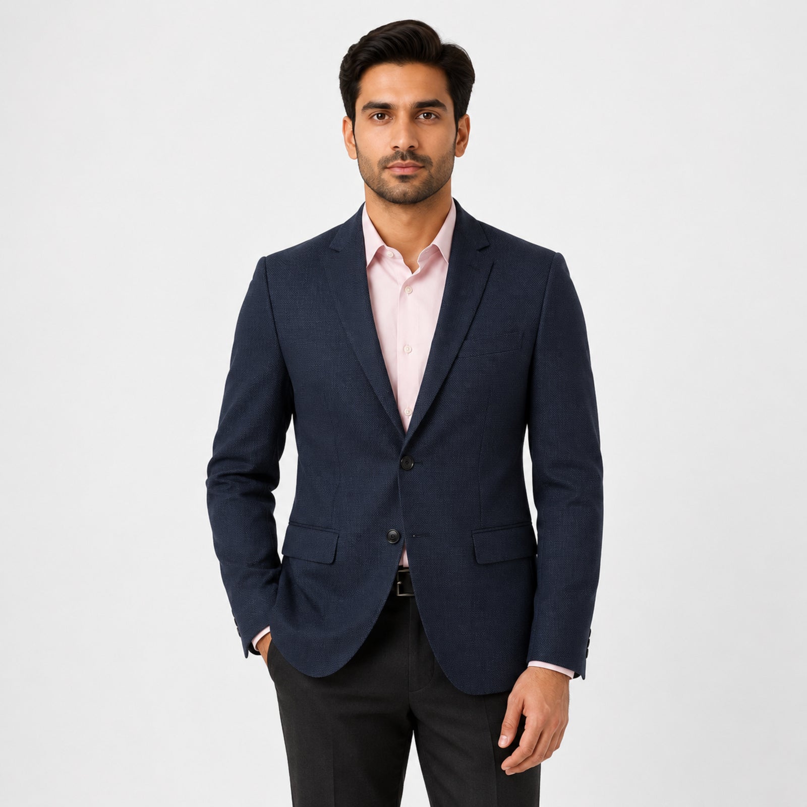 Women's Royal Blue Formal Blazer-1
