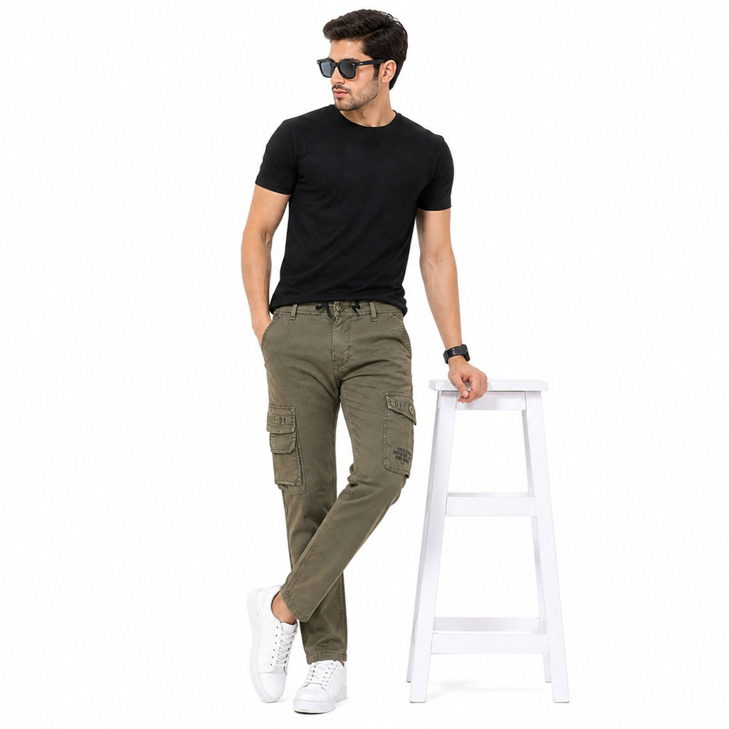 Utility Slim-Fit Cargo Pants-2