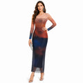 Sunset Ombre Bodycon Dress-1
