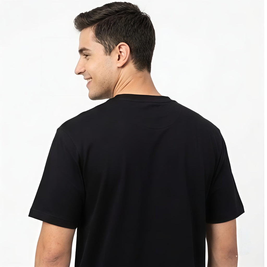 Men's Urban Neon Graphic Printed T-Shirt-3