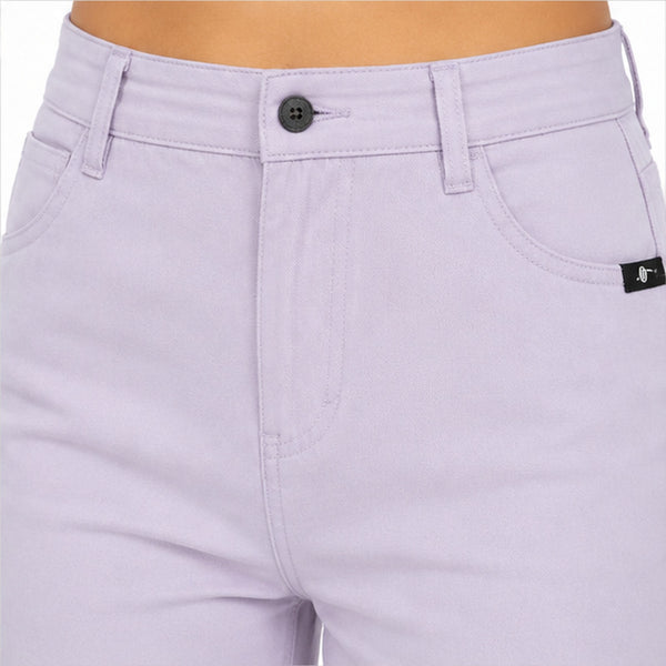 Women’s Light Lavender Wide Leg Trousers-2