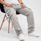 Men's Pastel Green Utility Cargo Pants-3