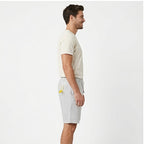Men's Comfort Fit Drawstring Lounge Shorts-2
