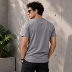 Men's Urban Slate Graphic Casual T-Shirt-1