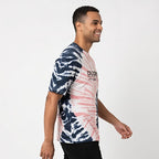 Men's California Tie-Dye Graphic Oversized T-Shirt-2