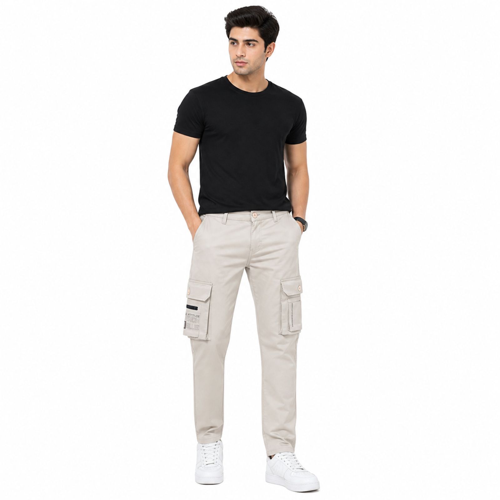 Urban Utility Slim-Fit Cargo Pants-4