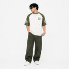 Men's Vintage Raglan Graphic Oversized T-Shirt-1