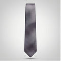 Men's Luxury Geometric Patterned Light Grey Silk Formal Necktie-1