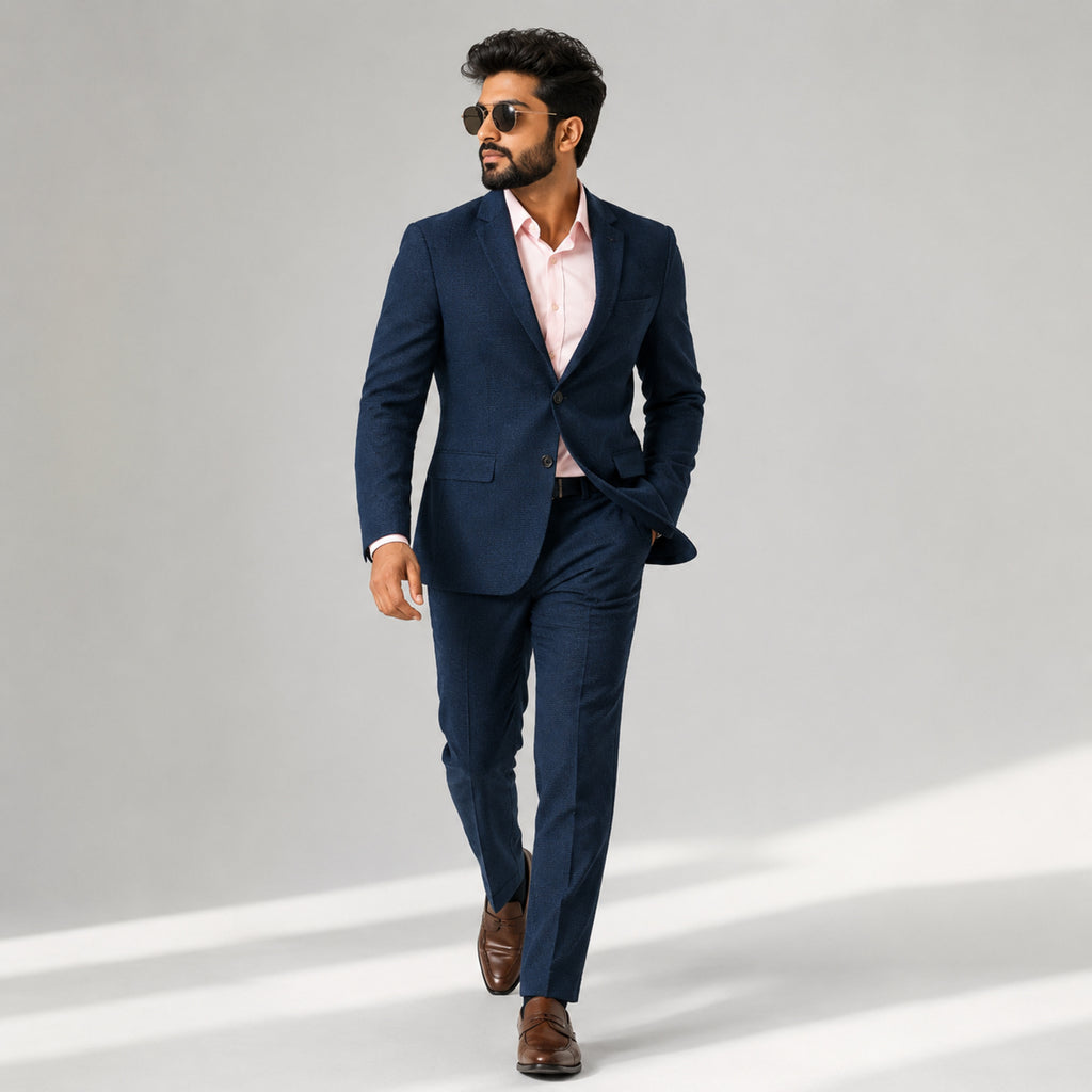 Women's Royal Blue Formal Blazer-2
