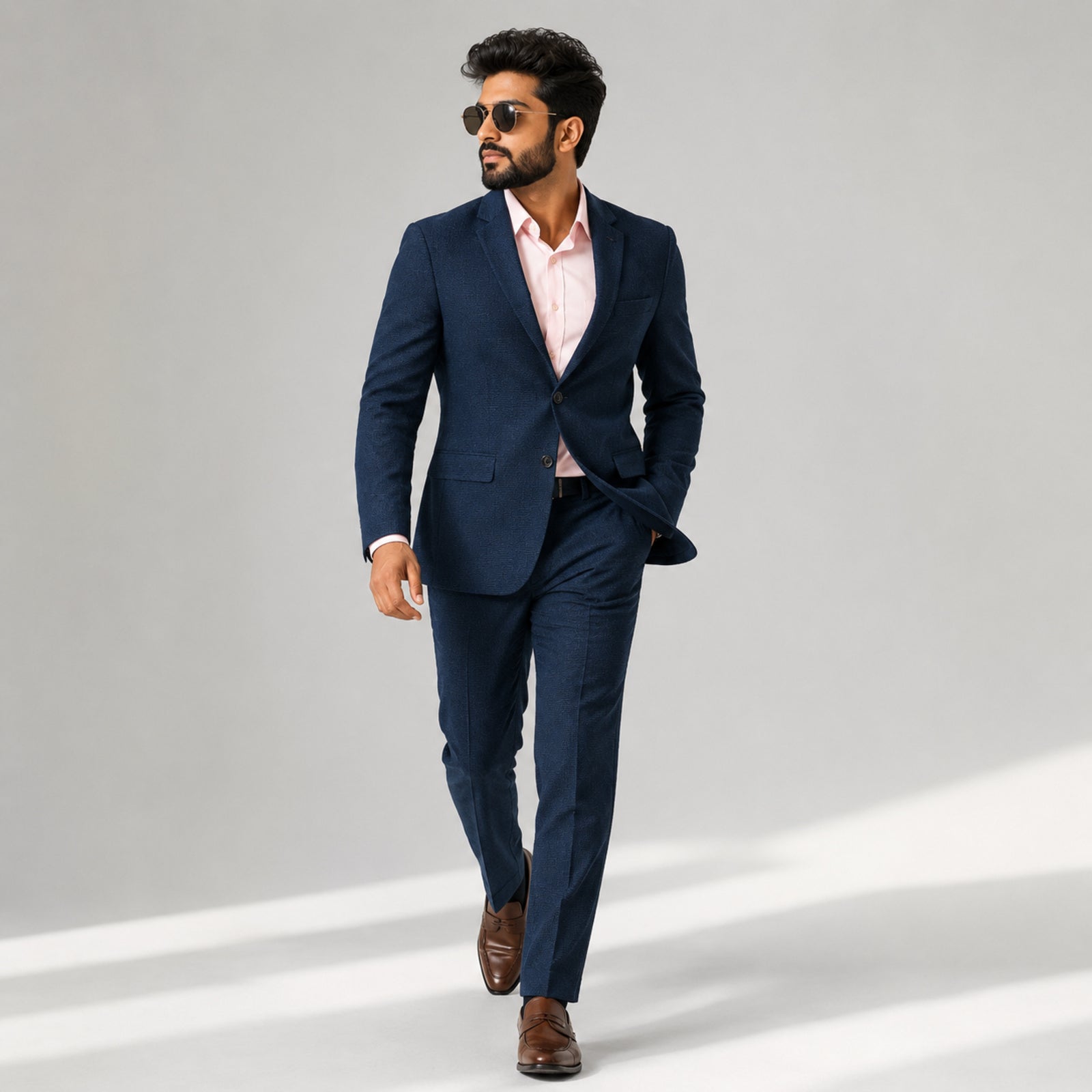 Women's Royal Blue Formal Blazer-2