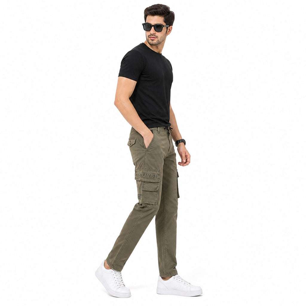 Utility Slim-Fit Cargo Pants-1