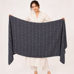Women's Shimmer Knit Fashion Stole-3