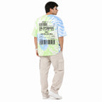 Men's California Tie-Dye Oversized Graphic T-Shirt-3