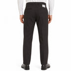 Men's Deep Charcoal Slim Fit Formal Trousers-4