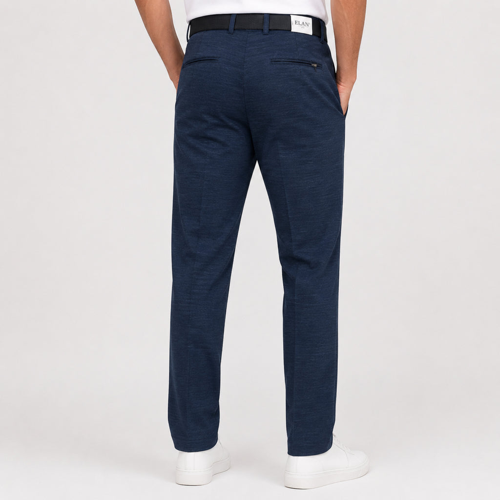 Men's Graphite Luxe Slim Fit Formal Trousers-2