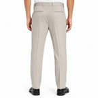 Men's Desert Sand Slim Fit Formal Trousers-2