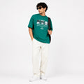 Men's Graphic Print Cotton Oversized T-Shirt-4