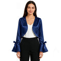 Azure Glow Cropped Shrug-1