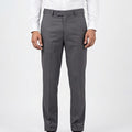 Men's Premium Dark Grey Formal Trousers-2